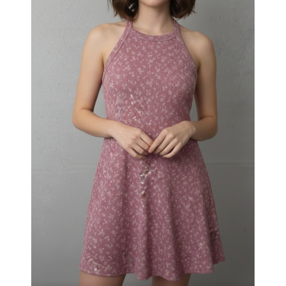 See You Monday LA CA women's Pink Floral Dress ‎ Size XL